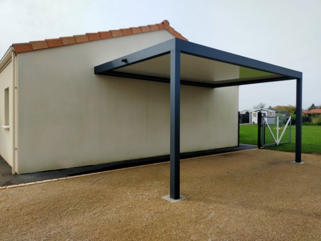 Installation de Carport | ALURENO | Neuville-de-Poitou - Vienne