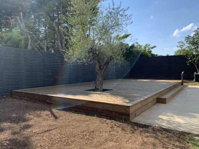 Terrasse en bois | ALURENO | Neuville-de-Poitou - Vienne