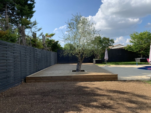 Terrasse en bois | ALURENO | Neuville-de-Poitou - Vienne