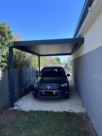 Installation de Carport | ALURENO | Neuville-de-Poitou - Vienne