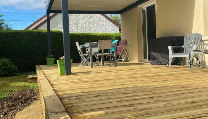 Terrasse en bois | ALURENO | Neuville-de-Poitou - Vienne